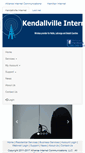 Mobile Screenshot of kendallvilleinternet.com